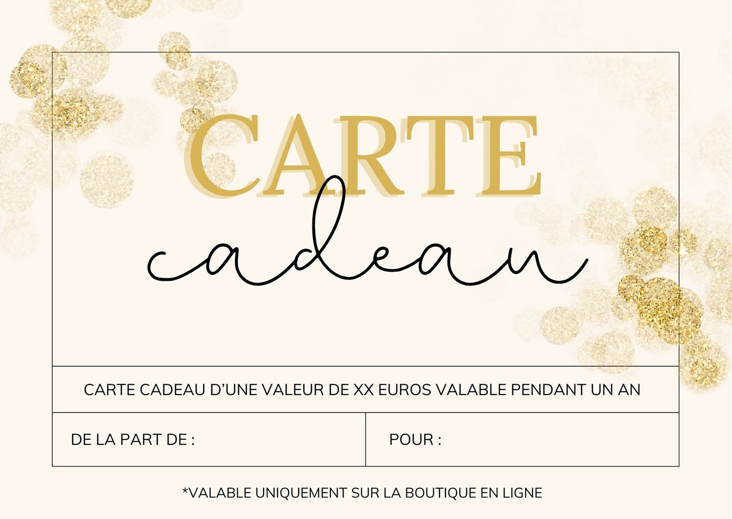 Carte cadeau Hape Store